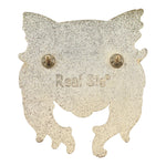Load image into Gallery viewer, Black White Cat Pin - Adorable Cat Enamel Lapel Pin