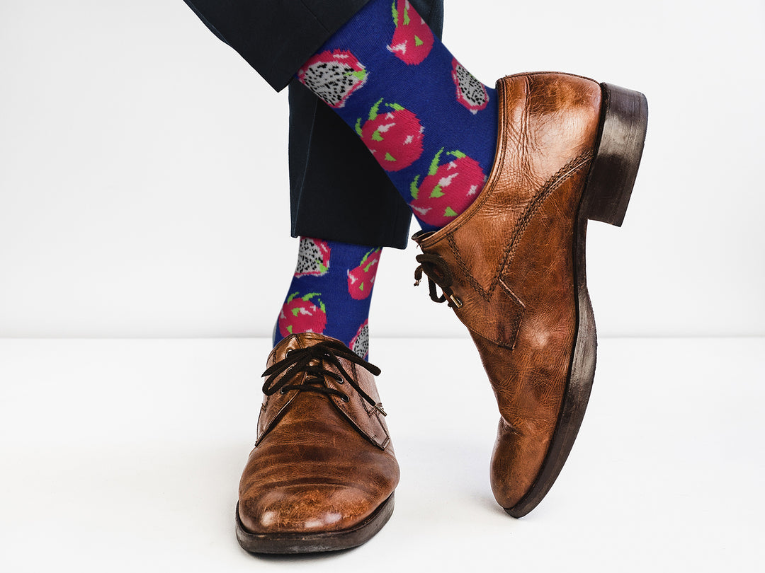 Dragon Fruit Socks - Comfy Cotton for Men & Women