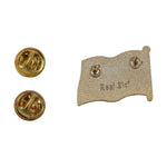 Load image into Gallery viewer, Dominican Republic Flag Enamel Pin For Patriotic & Ceremonial Souvenir