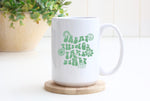 Load image into Gallery viewer, Great Things Take Time Mug - Motivational Large Capacity 15oz Ceramic Coffee Mug / Tea Cup