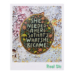 Load image into Gallery viewer, She Needed a Hero, So That's What She Became Pin - Girl Power, Feminism Enamel Pin