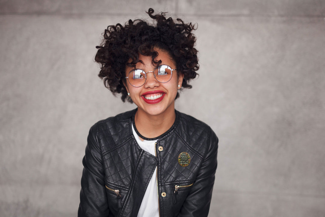 She Needed a Hero, So That's What She Became Pin - Girl Power, Feminism Enamel Pin