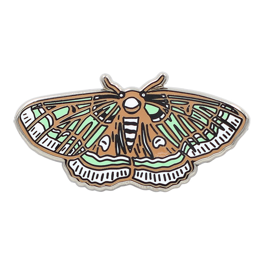 Moth Pin - Occult Luna Moth / Butterfly Enamel Pin in 4 Colors
