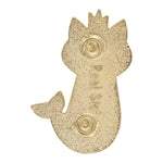 Load image into Gallery viewer, Mermaid Cat -  Real Sic Mermaid Cat Enamel Pin