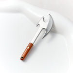 Load image into Gallery viewer, Mini Double-Edged Battle Axe Keychain Knife - Utility Pocket Knife