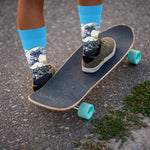 Load image into Gallery viewer, The Great Wave off Kanagawa by Hokusai Socks - Comfy Cotton for Men & Women