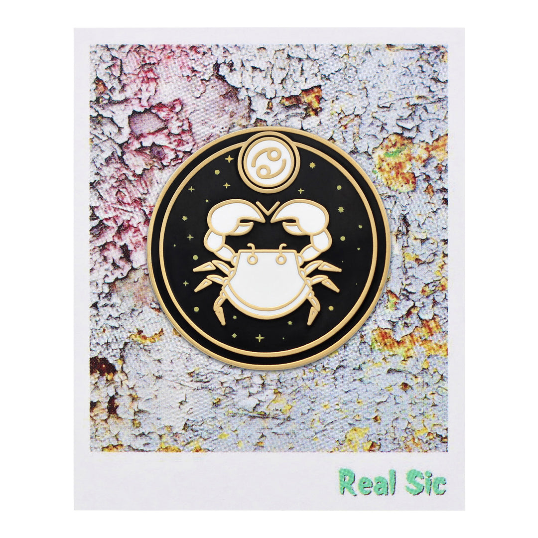 Astrological Zodiac Sign Pin - Star Sign / Astrology Enamel Pins for Birth Sign / Birthday Gift