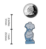 Load image into Gallery viewer, Venus Abstract Greek Statue Pin - Surreal Vaporwave Aesthetic Enamel Pin