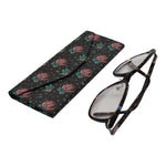Load image into Gallery viewer, Shrimp Print Glasses Case - Vegan Leather Magic Folding Hardcase