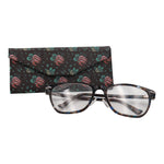 Load image into Gallery viewer, Shrimp Print Glasses Case - Vegan Leather Magic Folding Hardcase