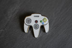 Load image into Gallery viewer, N64 Controller - Nintendo Enamel Pin