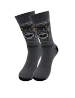 Load image into Gallery viewer, Image of Real Sic  Casual Designer Animal Socks - Gorilla - for Men and Women