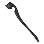 Load image into Gallery viewer, Natural - animal - fox - Sandalwood - wood - Hair - Sticks - pins - chopstick - for Women (1)