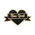 Load image into Gallery viewer, I Heart New York Enamel Pin - New York Souvenir Enamel Pin by Real Sic