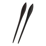 Load image into Gallery viewer, Natural - Sandalwood - wood- Smoke - Hair - Sticks - pins - chopstick - for Women - by - real - sic (1)