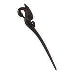Load image into Gallery viewer, Natural - animal - swan - Sandalwood - wood - Hair - Sticks - pins - chopstick - for Women