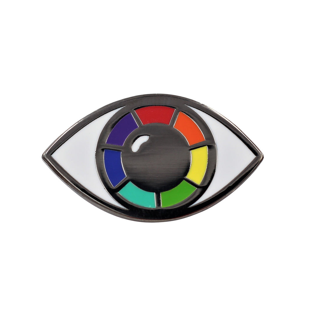 Queer Eye – Rainbow Eye Enamel Pin