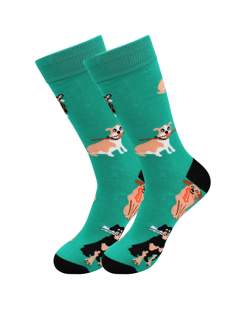 Real Sic Casual Designer Animal Pet dog puppy dogs Socks for Men and Women (2)