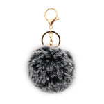 Load image into Gallery viewer, Cute Faux Fur Fluffy Fuzzy Pom Pom Keychain