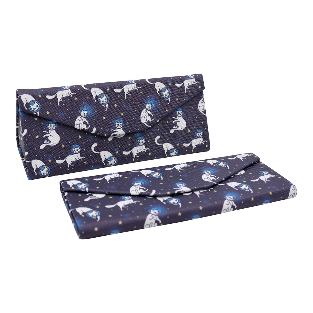 animal-space- cat-Eco-PU- Leather - Magnetic-Folding - Hard-Glasses-Sunglasses-Eyeglasses-Case-by-real-sic (6)