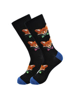 Load image into Gallery viewer, Image of Real Sic  Animals Casual Dress Socks – Fox - For Men and Women