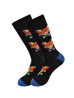 Load image into Gallery viewer, Image of Real Sic  Animals Casual Dress Socks – Fox - For Men and Women
