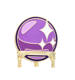 Load image into Gallery viewer, crystal-ball-pin-occult-psychic-enamel-pin-by-real-sic
