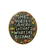 Load image into Gallery viewer, hero - Girl - Power - Feminisim - Enamel Pin - Empowerment - Lapel - Pin - for - Jackets - Backpacks - Hats - Bags - Tops - by - real - sic (2)