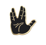 Load image into Gallery viewer, Live Long & Prosper Emoji Pin