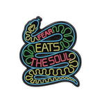 Load image into Gallery viewer, real sic - Fear Eats the Soul - Neon - Snake - Enamel - lapel - pins - Pin - for backpack - jacket - hatpin - buttons - brooch
