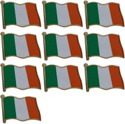 Ireland Flag Enamel Pin For Patriotic & Ceremonial Souvenir