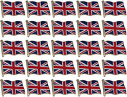 United Kingdom Flag Enamel Pin For Patriotic & Ceremonial Souvenir