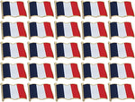 Load image into Gallery viewer, France Flag Enamel Pin For Patriotic &amp; Ceremonial Souvenir
