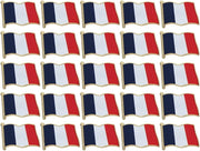 France Flag Enamel Pin For Patriotic & Ceremonial Souvenir