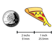 Gooey Pizza - Super Kawaii Food Enamel Pin