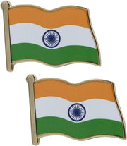 India Flag Enamel Pin For Patriotic & Ceremonial Souvenir