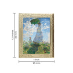 Load image into Gallery viewer, Madame Monet Art Frame Pin - Museum Souvenir Fine Art Lapel Pin
