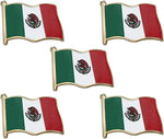 Load image into Gallery viewer, Mexico Flag Enamel Pin For Patriotic &amp; Ceremonial Souvenir
