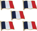 Load image into Gallery viewer, France Flag Enamel Pin For Patriotic &amp; Ceremonial Souvenir
