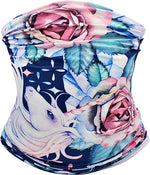 Load image into Gallery viewer, Cooling Neck Scarf Headband &amp; Face Mask - Rose