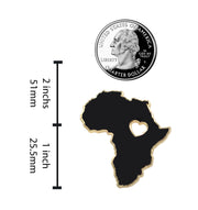 Heart of Africa Pin – Black Lives Matter - Black Panther Enamel Pin