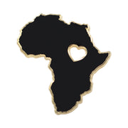 Heart of Africa Pin – Black Lives Matter - Black Panther Enamel Pin