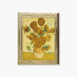 Load image into Gallery viewer, Art Frame Enamel Lapel Paint Pin - Sunflowers (1888) By Vincent van Gogh
