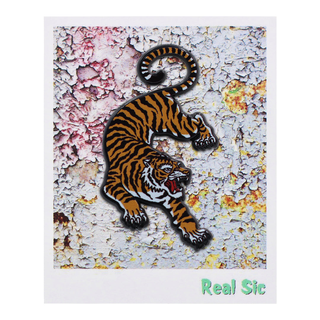 Siberian Tiger Pin - Zoo Souvenir Lapel Pin