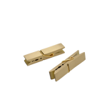 Load image into Gallery viewer, Brass Clothespin Clip – Minimalist Gold Metal Spring Clip
