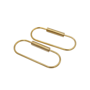 Brass Keyring -Key Fob/Keychain With Screw Closure