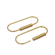 Brass Keyring -Key Fob/Keychain With Screw Closure