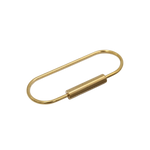 Load image into Gallery viewer, Brass Keyring -Key Fob/Keychain With Screw Closure

