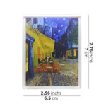 Load image into Gallery viewer, Café Terrace at Night Acrylic Magnet - Van Gogh Art Fridge Magnet &amp; Museum Souvenir