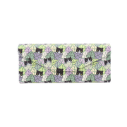 Cat Hide and Seek Print Glasses Case - Vegan Leather Magic Folding Hard Case